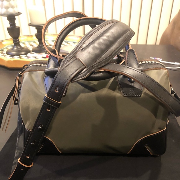 rag & bone | Bags | Rag Bone Olive Nylon Small Flight Satchel | Poshmark